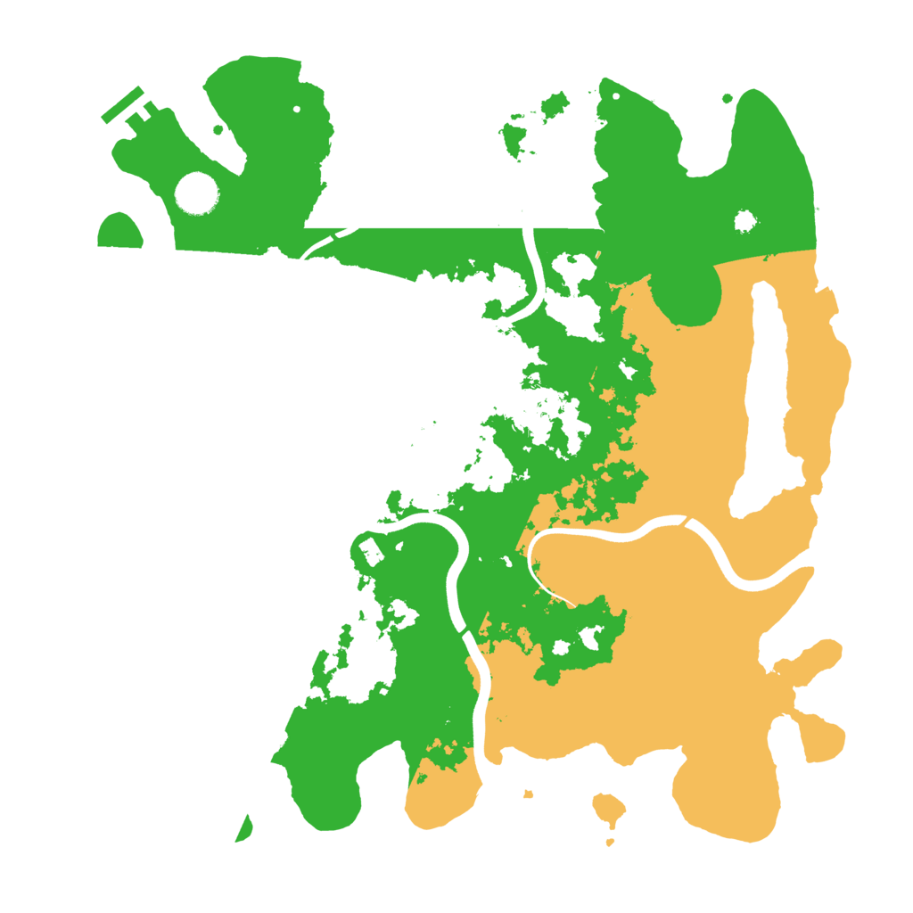 Biome Rust Map: Procedural Map, Size: 3750, Seed: 643948575