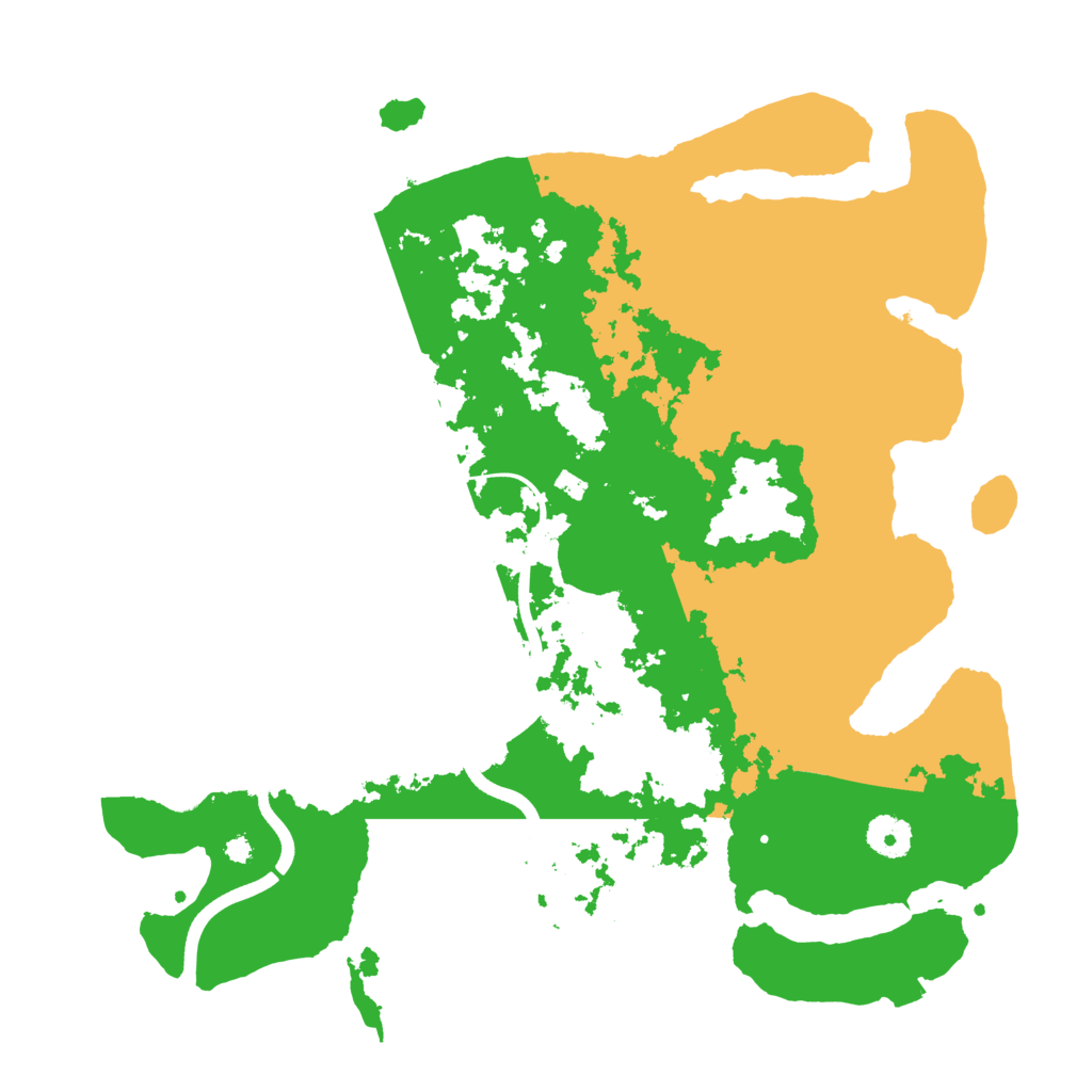 Biome Rust Map: Procedural Map, Size: 3750, Seed: 9326