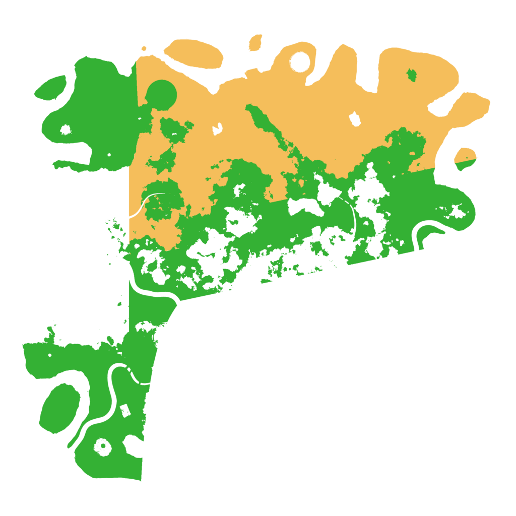 Biome Rust Map: Procedural Map, Size: 4500, Seed: 5639754