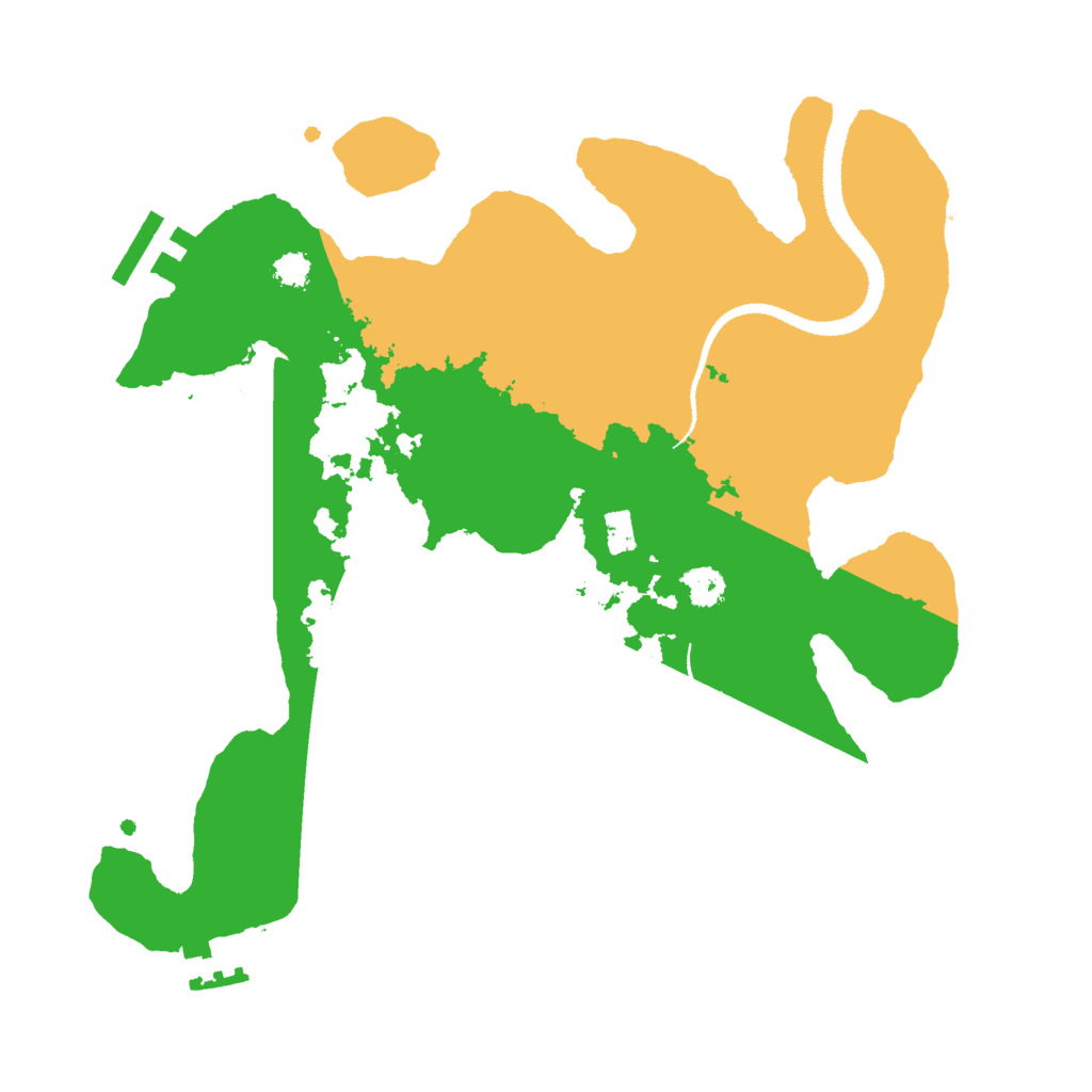 Biome Rust Map: Procedural Map, Size: 2800, Seed: 1804323456