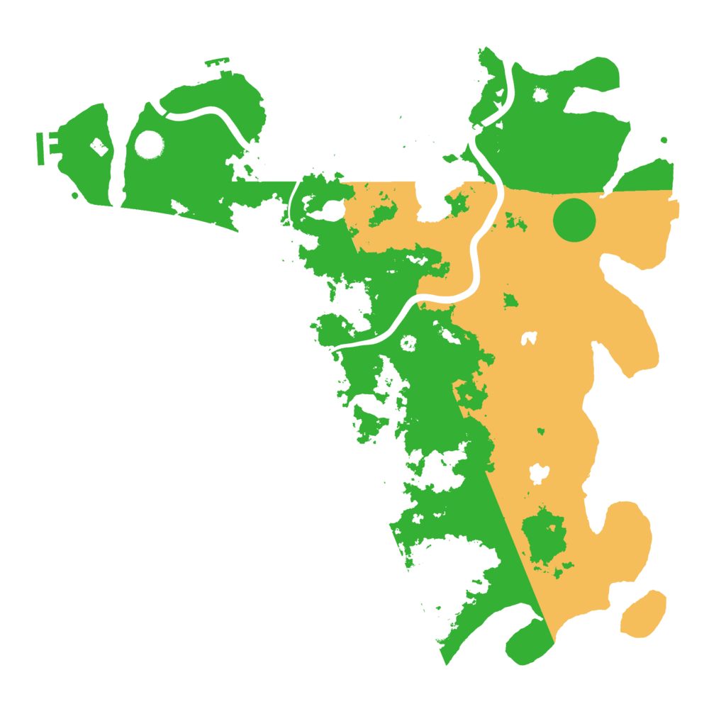 Biome Rust Map: Procedural Map, Size: 4500, Seed: 1965380928