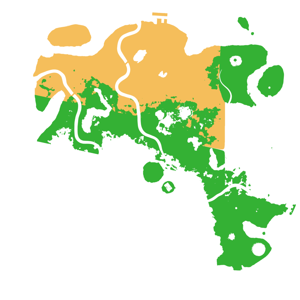 Biome Rust Map: Procedural Map, Size: 4000, Seed: 2141241234