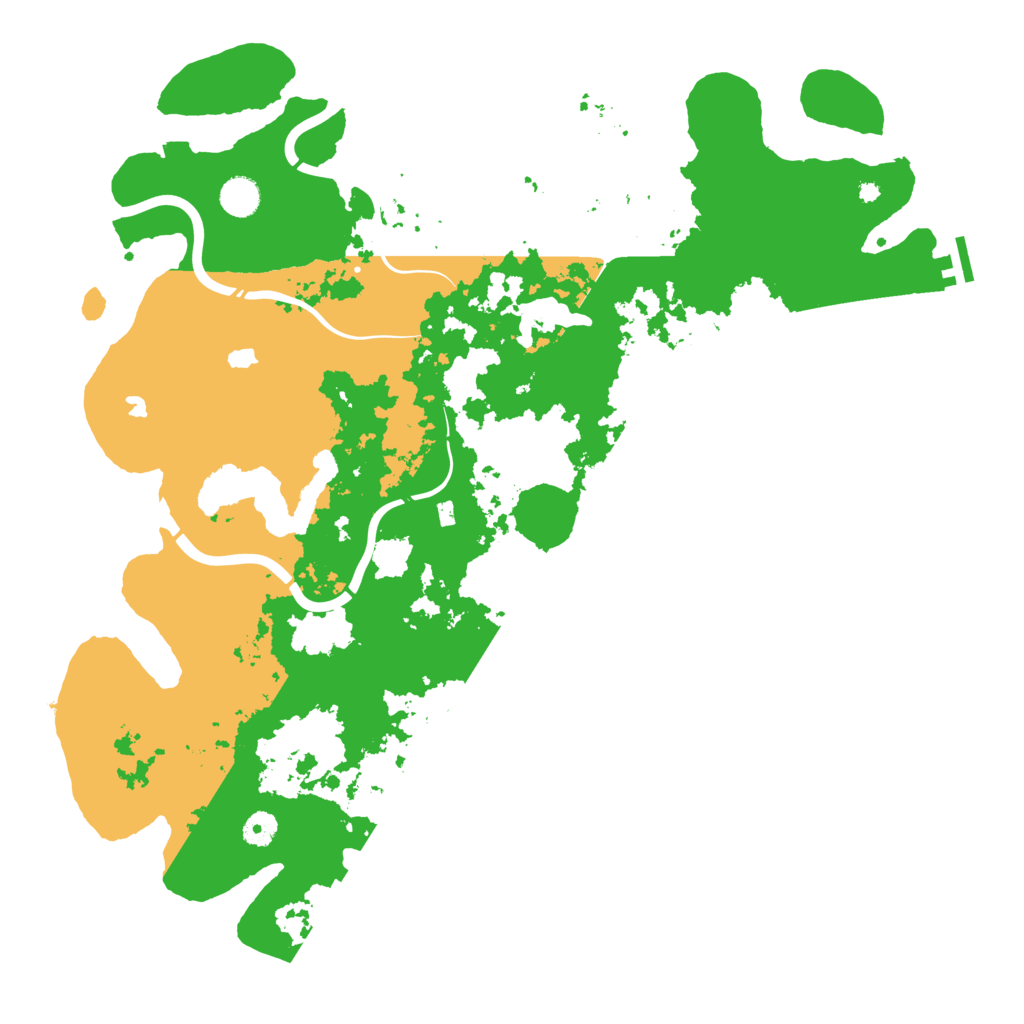 Biome Rust Map: Procedural Map, Size: 4500, Seed: 1348125104