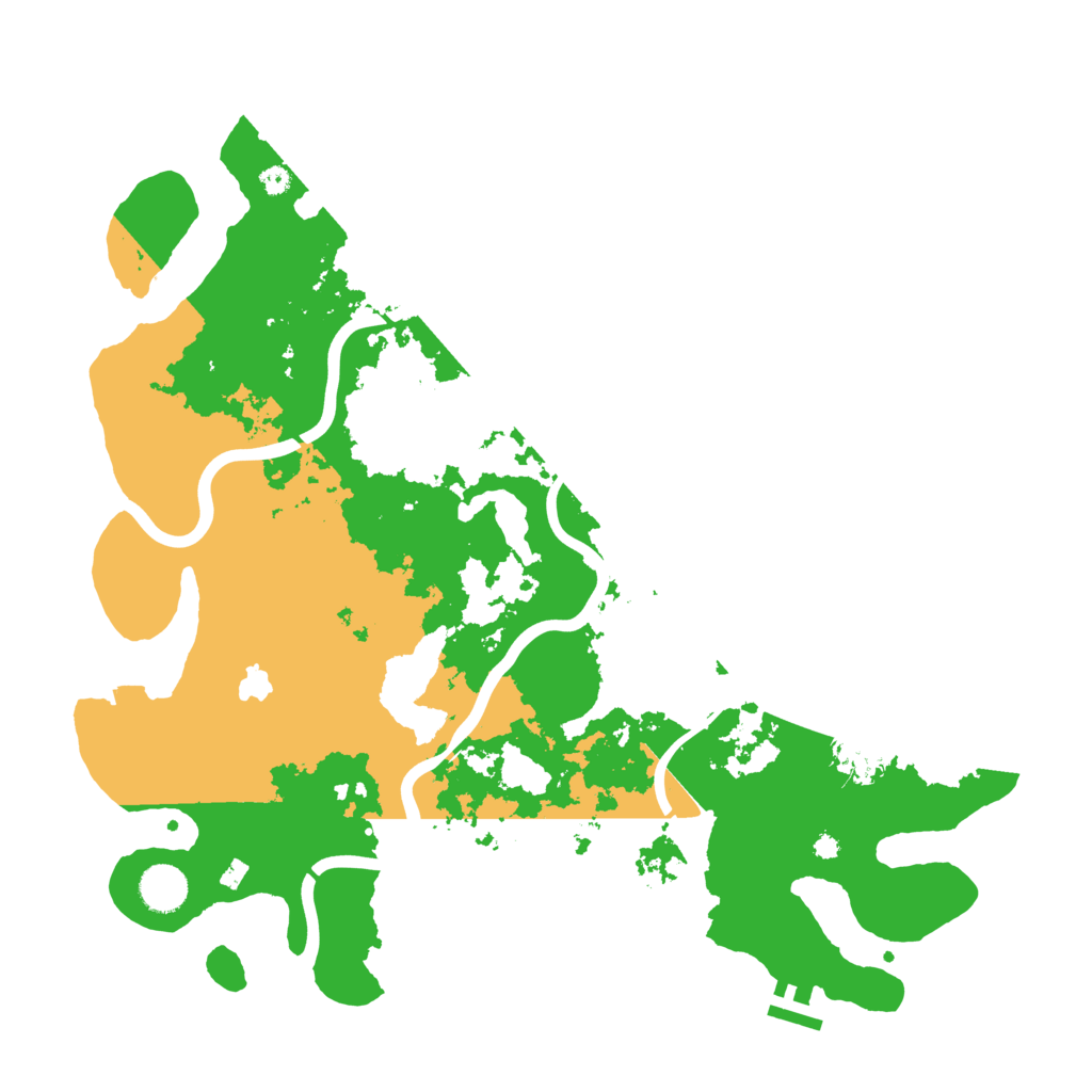 Biome Rust Map: Procedural Map, Size: 4000, Seed: 1349900618