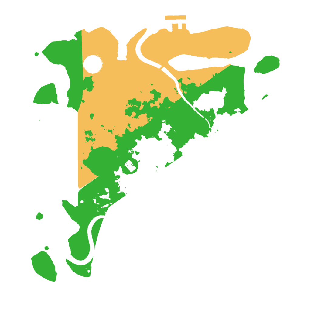 Biome Rust Map: Procedural Map, Size: 3000, Seed: 1904678935