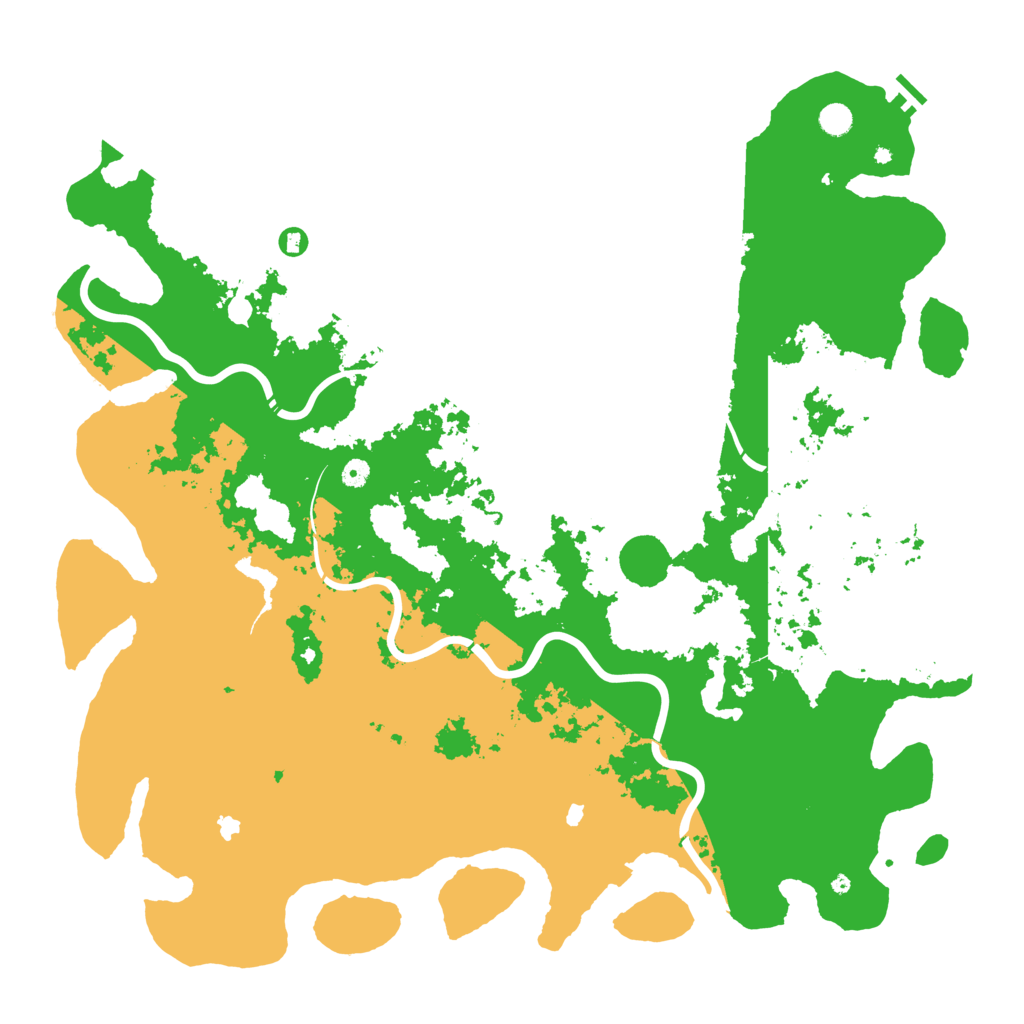 Biome Rust Map: Procedural Map, Size: 5500, Seed: 1493482238