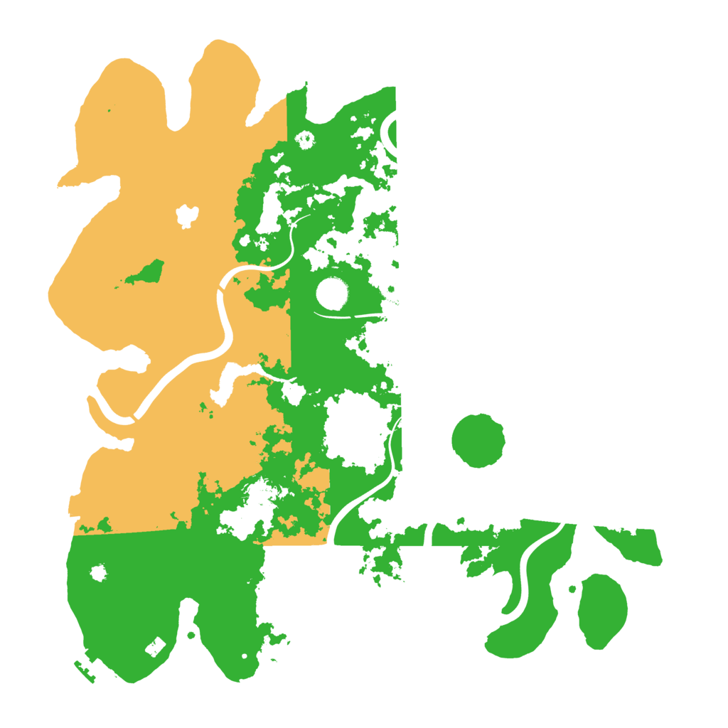 Biome Rust Map: Procedural Map, Size: 4000, Seed: 1107068759