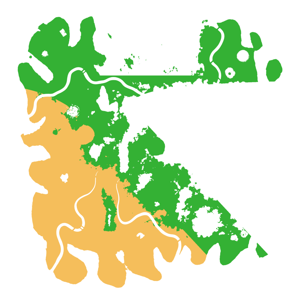 Biome Rust Map: Procedural Map, Size: 4500, Seed: 698563376