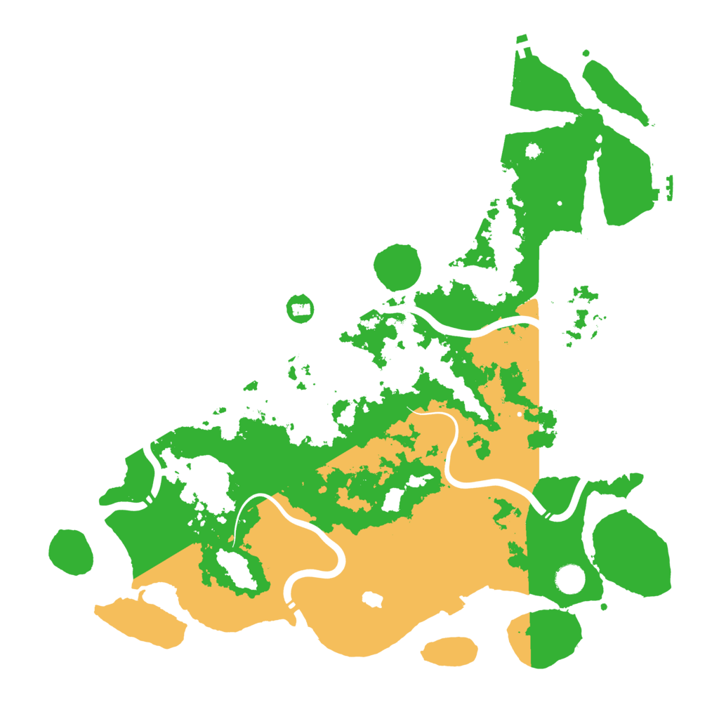 Biome Rust Map: Procedural Map, Size: 4250, Seed: 388796545