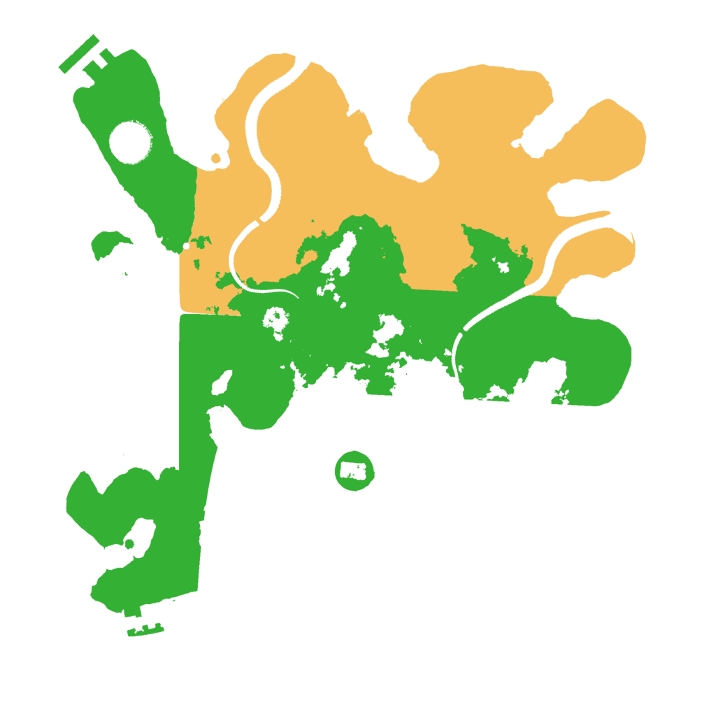 Biome Rust Map: Procedural Map, Size: 3000, Seed: 1750046240