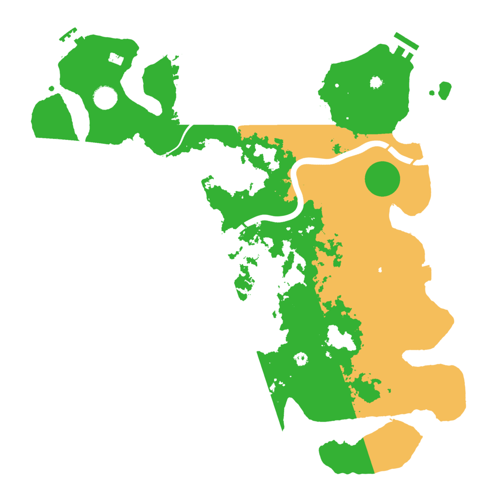 Biome Rust Map: Procedural Map, Size: 3750, Seed: 1980445752