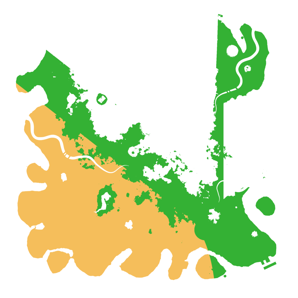 Biome Rust Map: Procedural Map, Size: 4500, Seed: 987273381