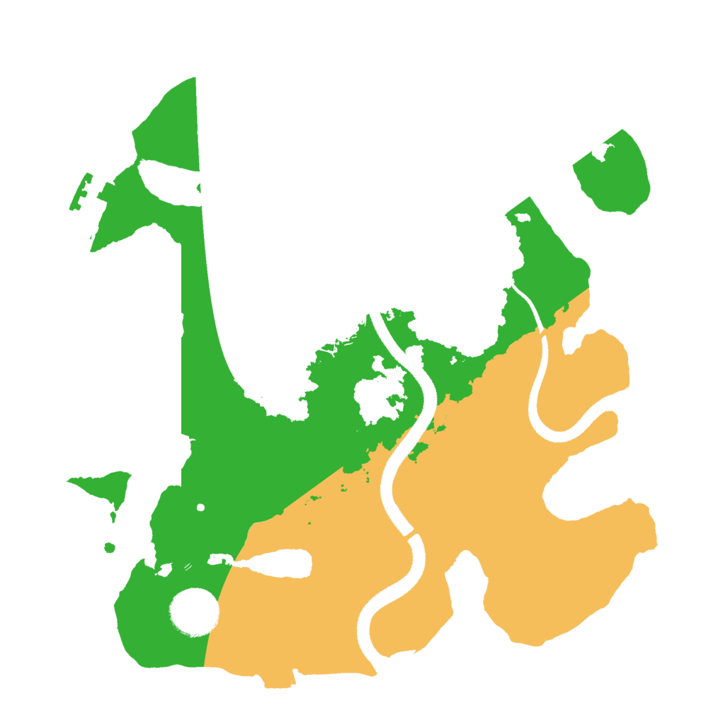 Biome Rust Map: Procedural Map, Size: 2700, Seed: 1768046523