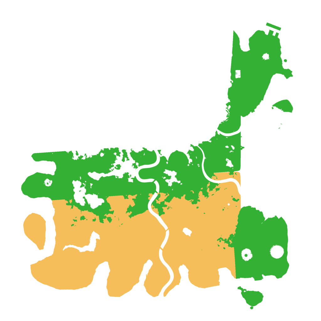 Biome Rust Map: Procedural Map, Size: 4250, Seed: 949876722