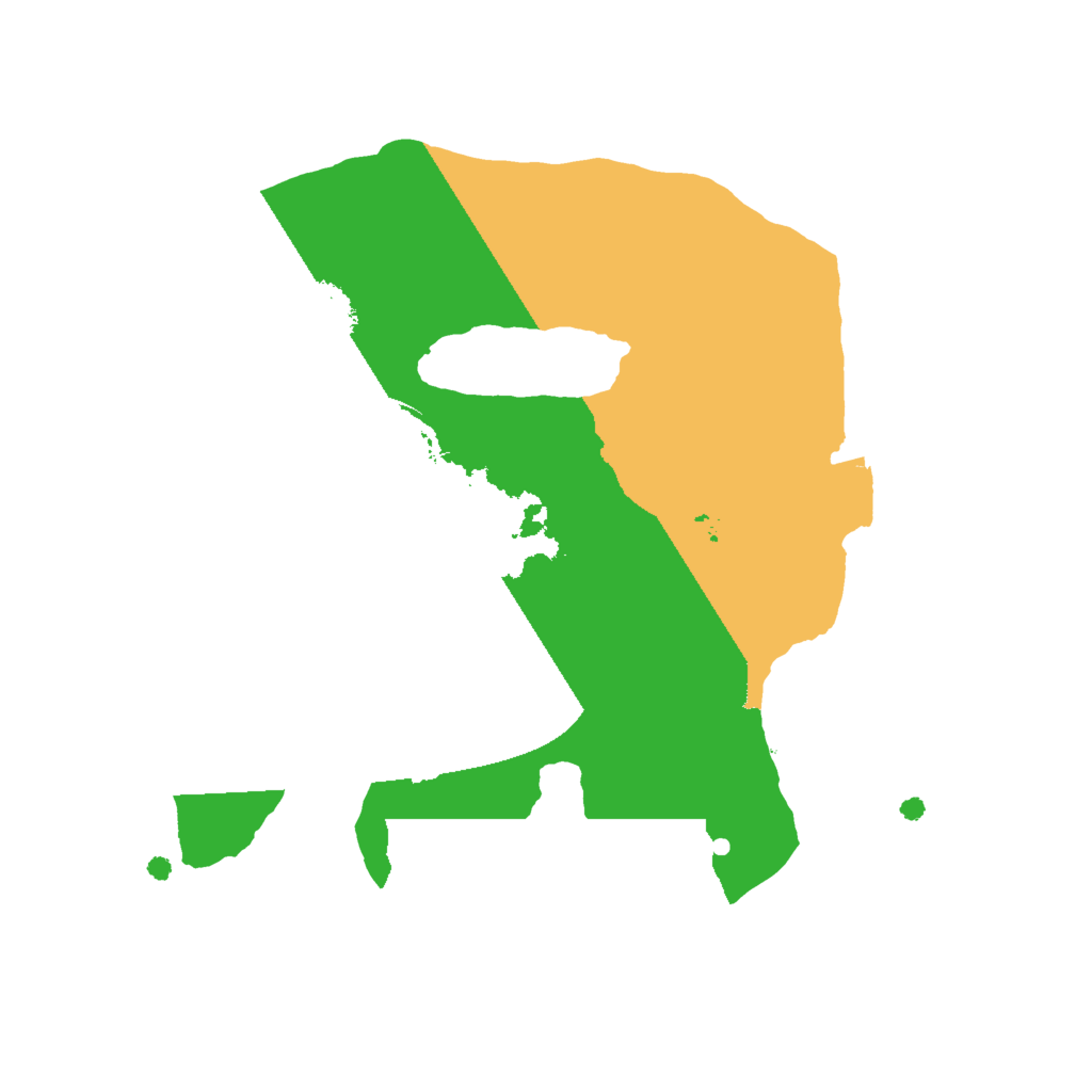 Biome Rust Map: Procedural Map, Size: 1850, Seed: 691276021