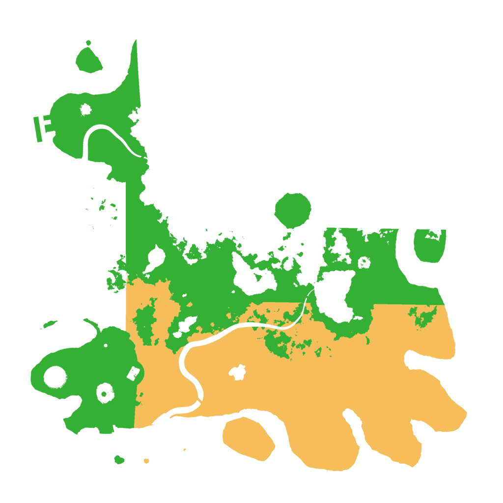 Biome Rust Map: Procedural Map, Size: 4000, Seed: 970840911
