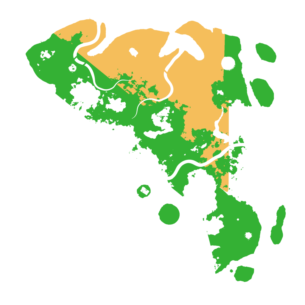 Biome Rust Map: Procedural Map, Size: 4000, Seed: 9483