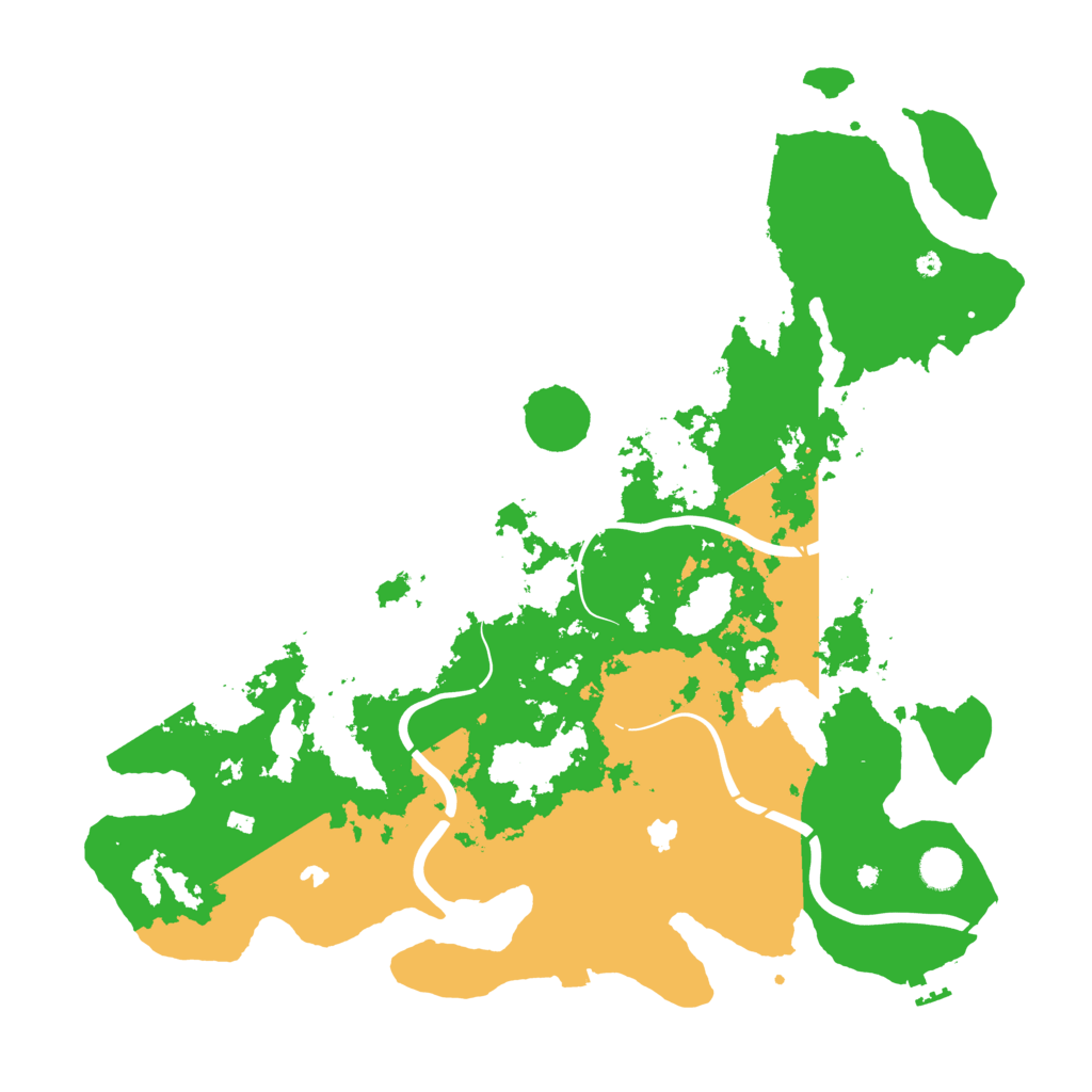 Biome Rust Map: Procedural Map, Size: 4500, Seed: 1420283336