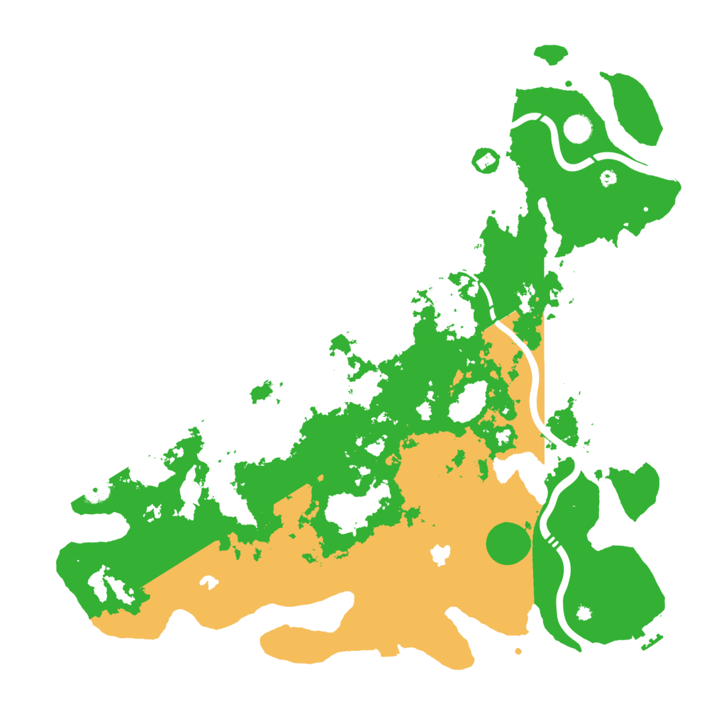 Biome Rust Map: Procedural Map, Size: 4500, Seed: 1420283336