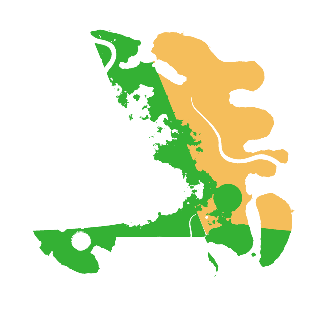 Biome Rust Map: Procedural Map, Size: 3000, Seed: 1469893638