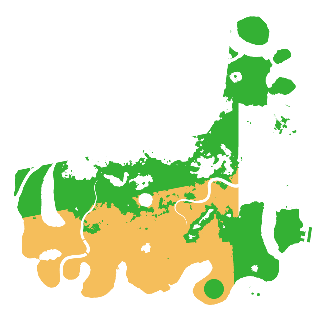 Biome Rust Map: Procedural Map, Size: 4250, Seed: 1002615323