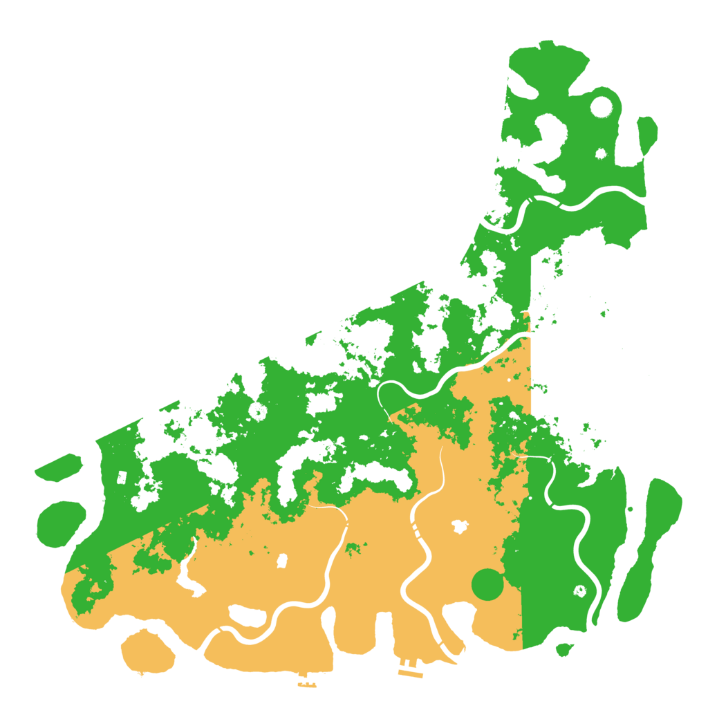 Biome Rust Map: Procedural Map, Size: 5800, Seed: 634748