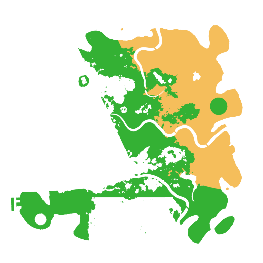 Biome Rust Map: Procedural Map, Size: 4000, Seed: 1403342227
