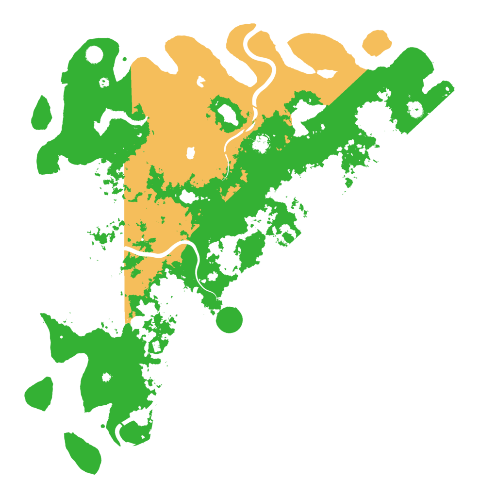 Biome Rust Map: Procedural Map, Size: 5000, Seed: 138293745