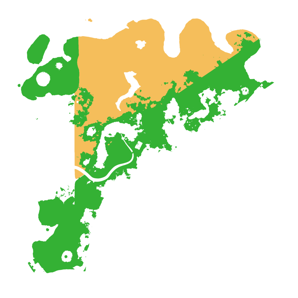 Biome Rust Map: Procedural Map, Size: 4000, Seed: 973477885