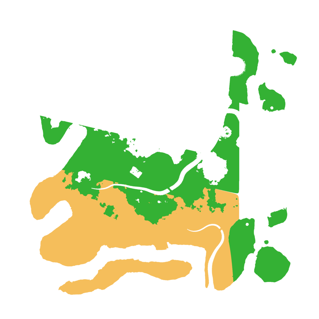 Biome Rust Map: Procedural Map, Size: 3000, Seed: 1084103406