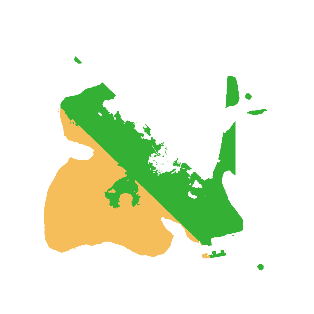 Biome Rust Map: Procedural Map, Size: 2000, Seed: 182351876