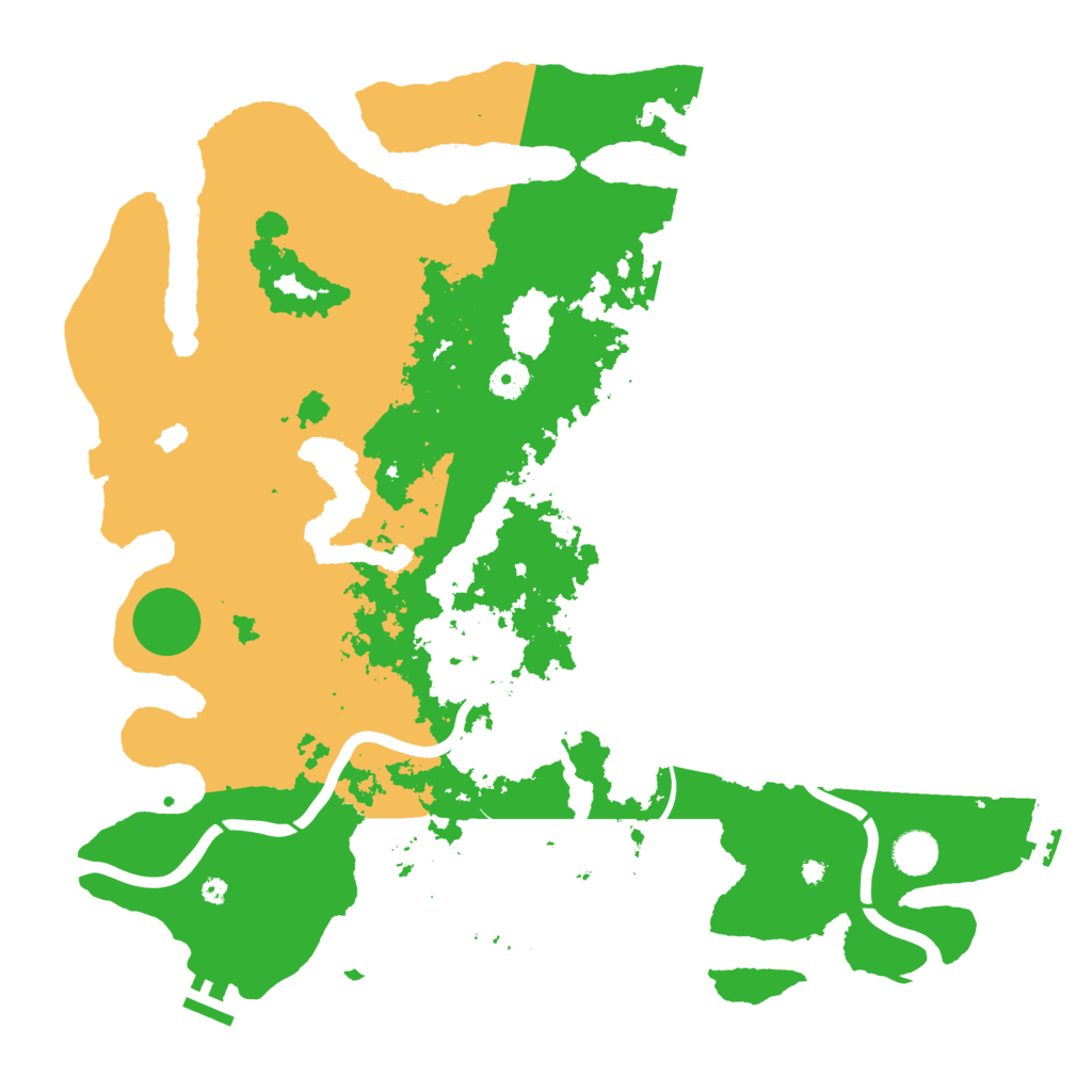Biome Rust Map: Procedural Map, Size: 4250, Seed: 4148419