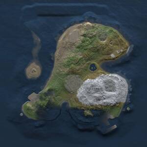 Thumbnail Rust Map: Procedural Map, Size: 2000, Seed: 1234588, 5 Monuments