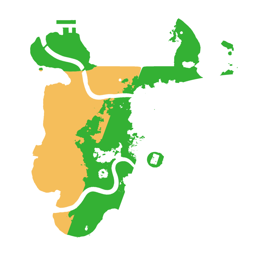 Biome Rust Map: Procedural Map, Size: 2750, Seed: 37656254