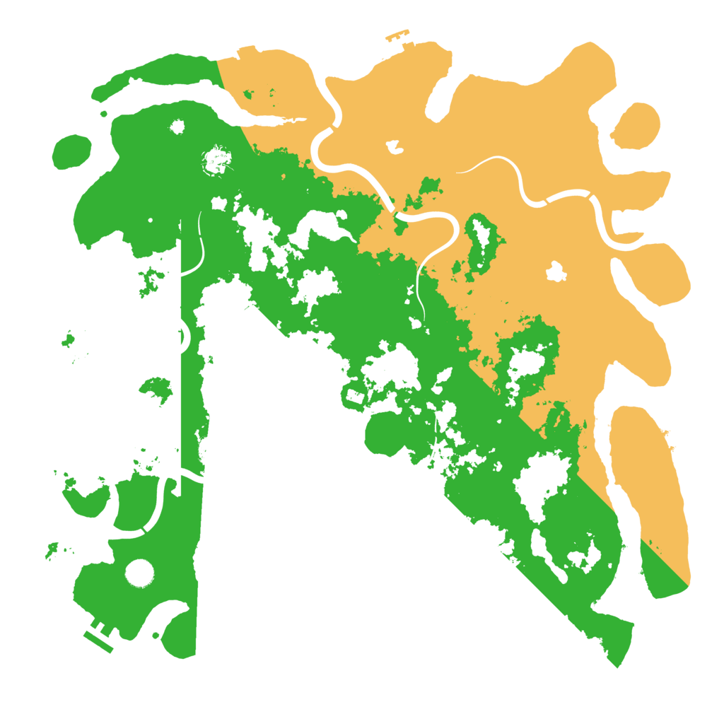 Biome Rust Map: Procedural Map, Size: 4500, Seed: 180902