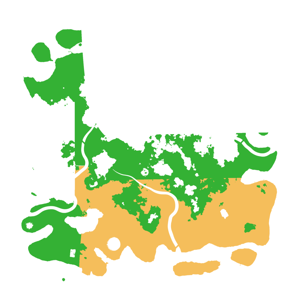 Biome Rust Map: Procedural Map, Size: 4000, Seed: 4812135