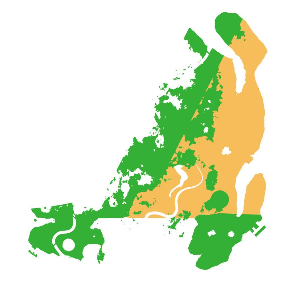 Biome Rust Map: Procedural Map, Size: 4250, Seed: 1893654437