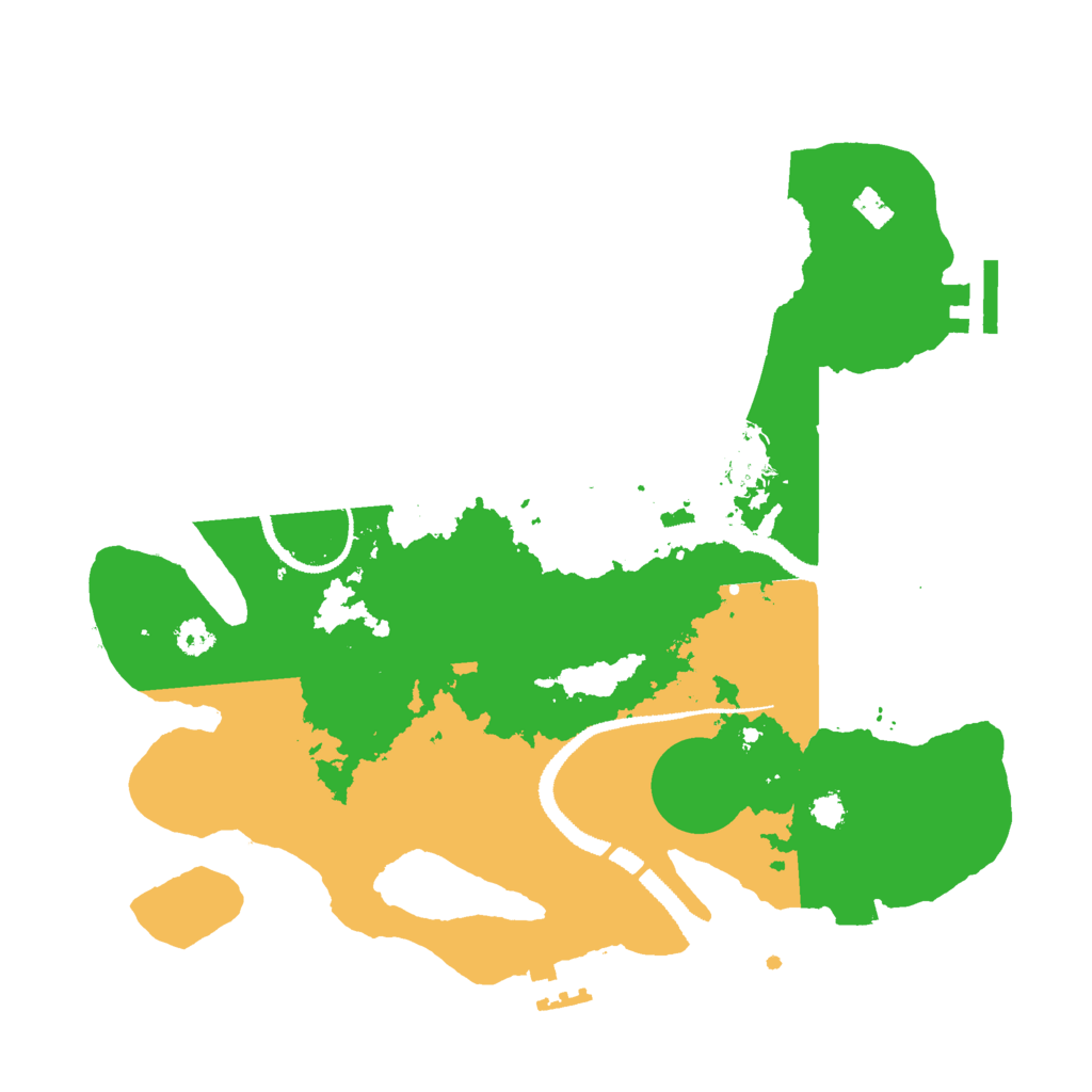 Biome Rust Map: Procedural Map, Size: 3000, Seed: 1268700471