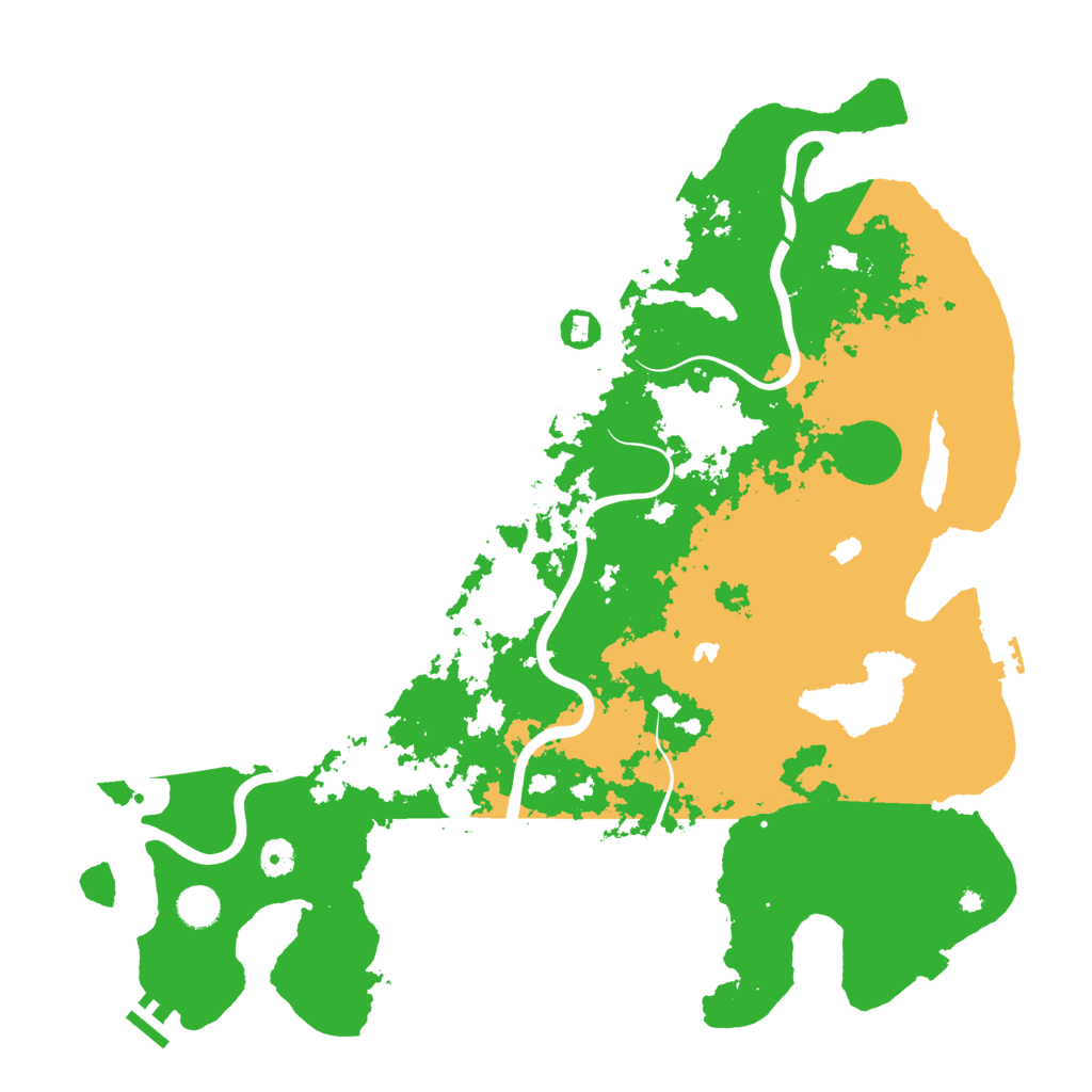 Biome Rust Map: Procedural Map, Size: 4500, Seed: 213569394