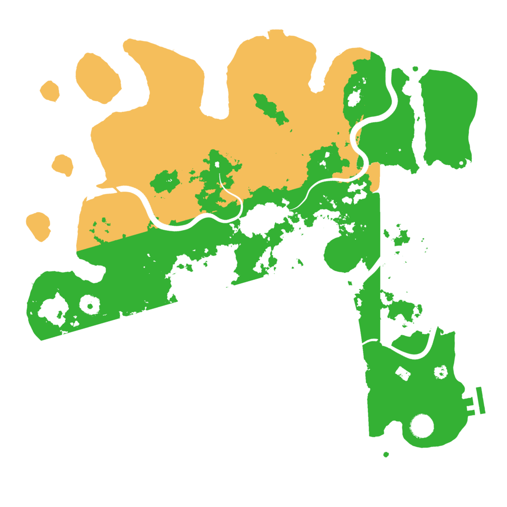 Biome Rust Map: Procedural Map, Size: 3800, Seed: 1136080512