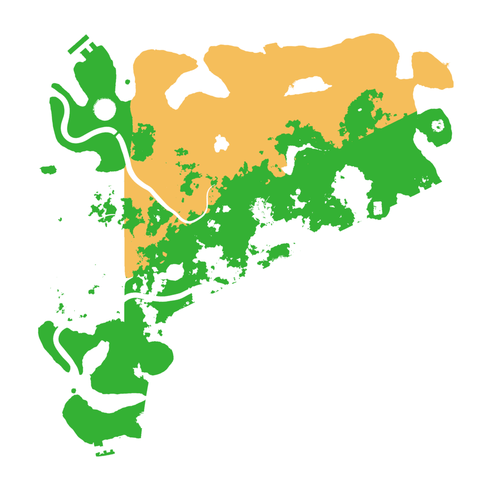 Biome Rust Map: Procedural Map, Size: 4000, Seed: 1047257902