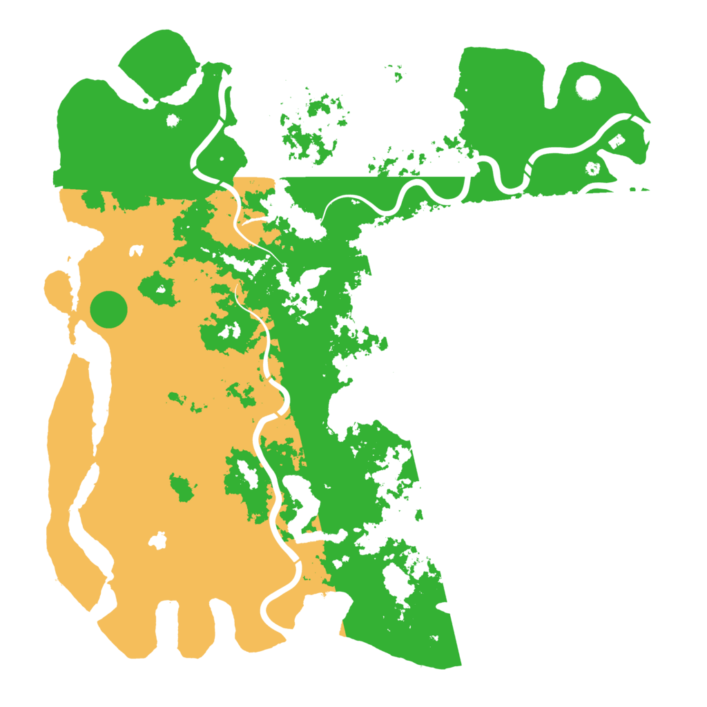 Biome Rust Map: Procedural Map, Size: 5000, Seed: 1347137061