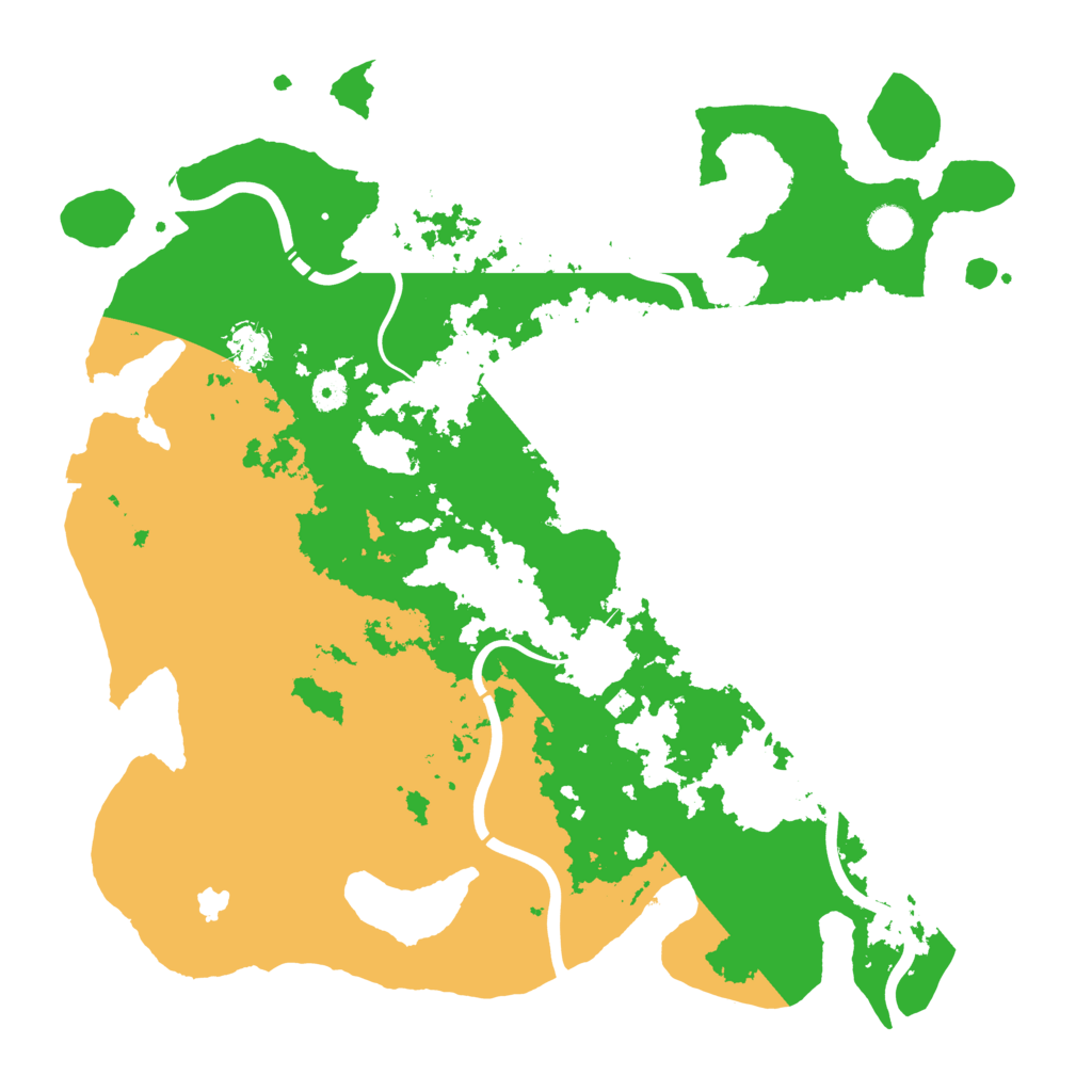Biome Rust Map: Procedural Map, Size: 4300, Seed: 1386408760