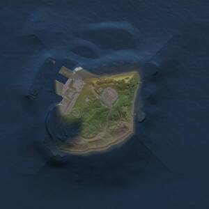 Thumbnail Rust Map: Procedural Map, Size: 1000, Seed: 1032888702, 2 Monuments