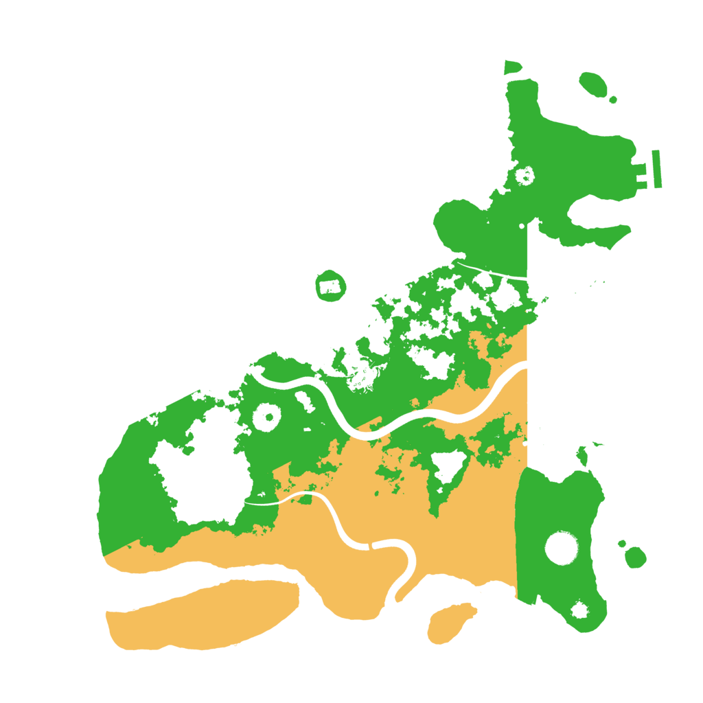Biome Rust Map: Procedural Map, Size: 3750, Seed: 169919258