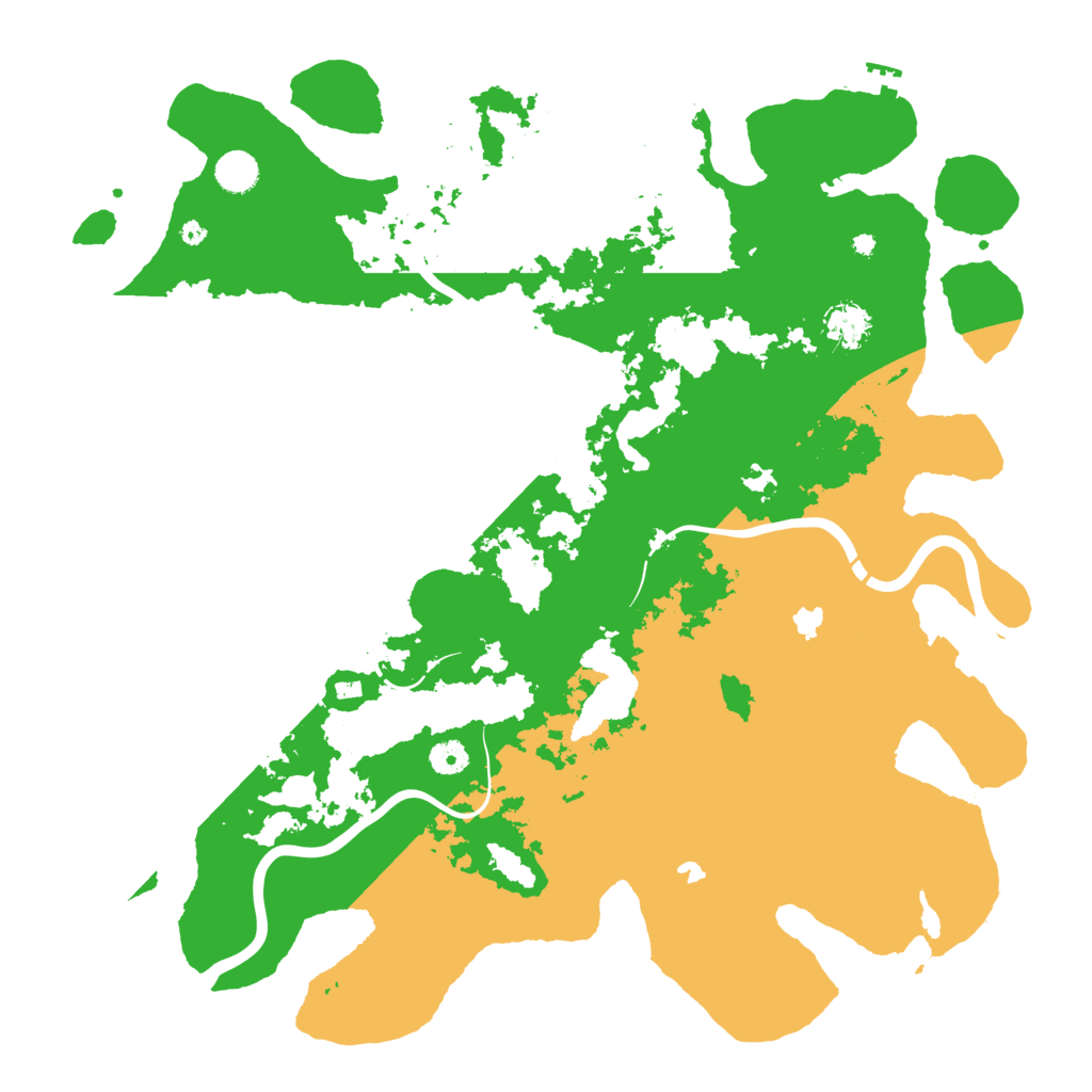 Biome Rust Map: Procedural Map, Size: 4500, Seed: 709980465