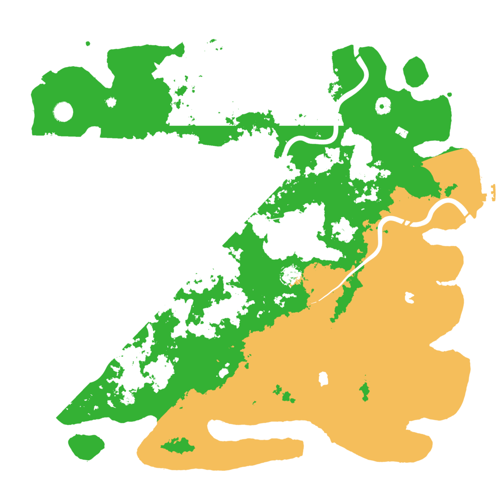 Biome Rust Map: Procedural Map, Size: 4500, Seed: 18856694