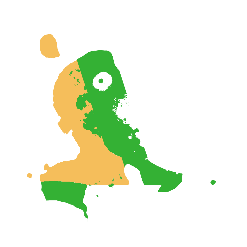 Biome Rust Map: Procedural Map, Size: 2000, Seed: 189864319