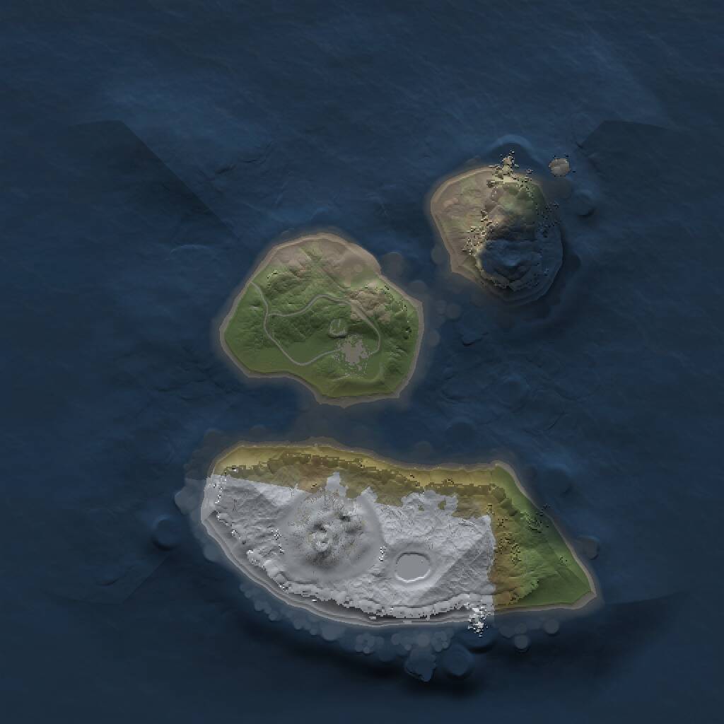 Rust Map: Procedural Map, Size: 1500, Seed: 1663366183, 1 Monuments