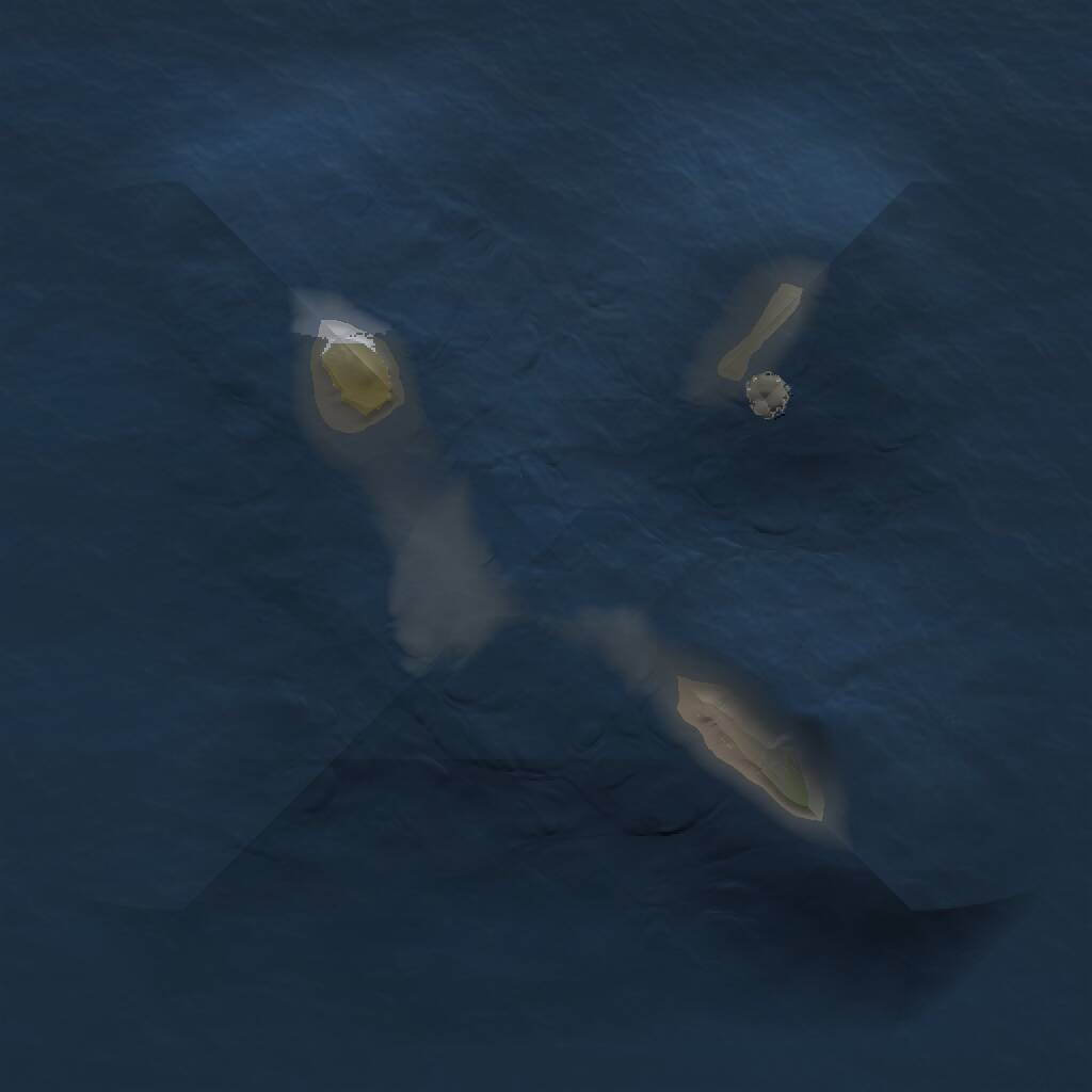 Rust Map: Procedural Map, Size: 1000, Seed: 2097426896, 1 Monuments